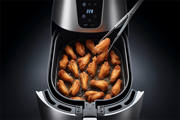 This is a picture of air fryer chicken wings