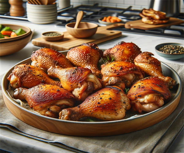 Air Fryer Chicken Thighs