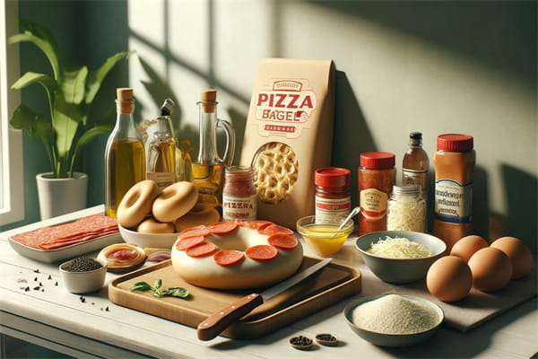 Pizza Bagels Ingredients