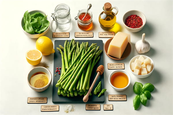 Parmesan Asparagus Ingredients Needed