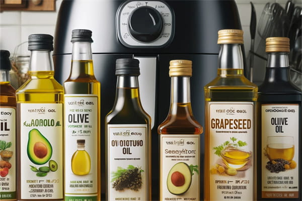 Different types of cooking oil