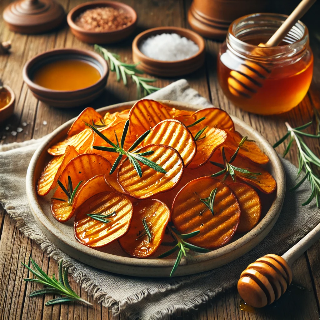 How to Make Honey Baked Sweet Potato Chips in an Air Fryer?