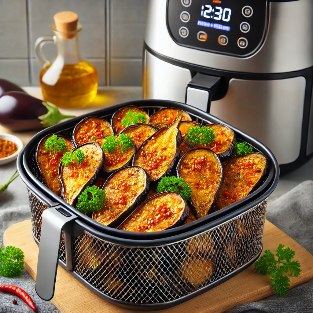 How to Make Spicy Eggplant in an Air Fryer?